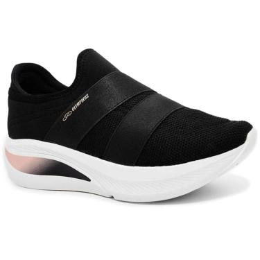 Imagem de Tênis Olympikus Flora 2 Feminino - Preto e Branco