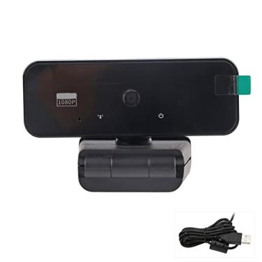 Imagem de Vomeko 1080p HD webcam com microfone, câmera de computador, boa câmera de computador de qualidade de qualidade para treinamento de transmissão ao vivo