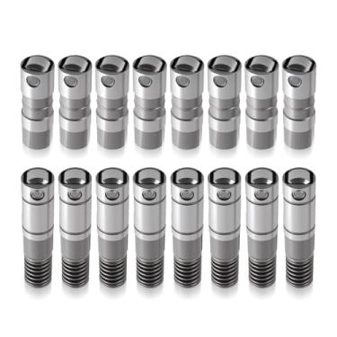Imagem de maXpeedingrods 8 elevadores de rolos hidráulicos e 8 levantadores de válvula AFM compatíveis com Chevy GMC Cadillac Buick 4.8L 5.3L 6.0L 6.2L 6.2L, substitui 17122490 17120735 12639516 12571595