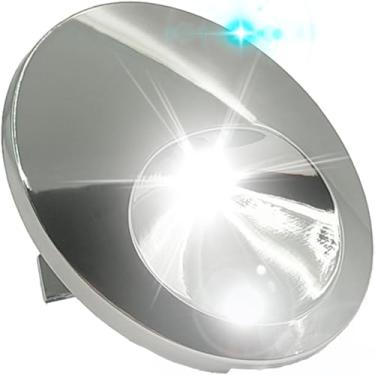 Imagem de SAQVX Lâmpada E Conjunto De Tampa Para Geladeira Ge Wr55X11132 Atualizados Em 2025, Substituições Wr55X26487, Wr55X30603, Wr55X30602, Wr55X26486 (1 Peça)