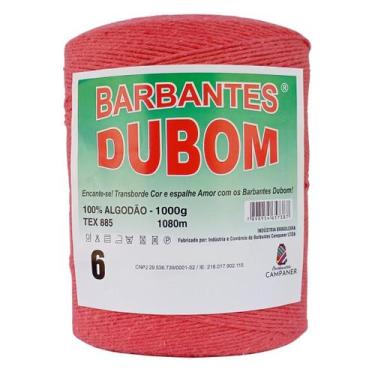 Imagem de Barbante Dubom Melancia - 1 Kg - Fio 6 - Barbantes DUBOM