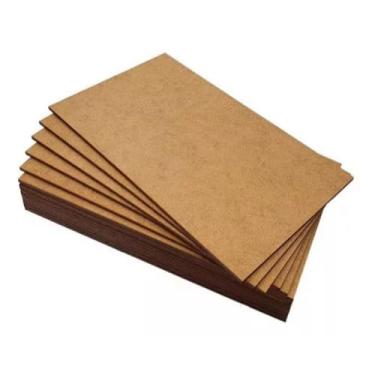 Imagem de Chapa Mdf 3mm Placa Decoração 50 un, 15X21cm