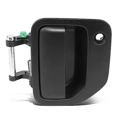 Imagem de DNA MOTORING Maçaneta externa dianteira esquerda compatível com Honda Ridgeline 06-14, sem buraco de fechadura, preta, OEM-DHO-01150