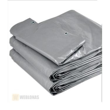 Imagem de Lona Leve Forte 5x4 Impermeável Multiuso 300 Micras 4X5 - Carga Pesada