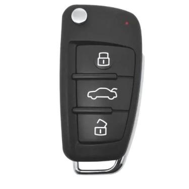 Imagem de Carcaça Chave Canivete Oca Audi A1 A3 A4 Q3 Q5 Q7 2006 A 2013 - Marca