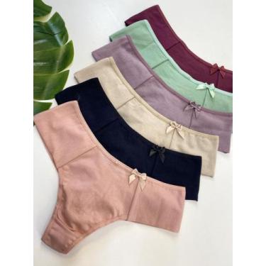 Imagem de Calcinha fio duplo cotton - Rubia moda intima , Variadas, M