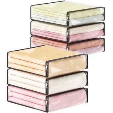 Imagem de Sacos de armazenamento de roupas Lifewit 14L de plástico transparente,