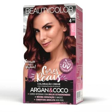 Imagem de Coloração Kit BEAUTYCOLOR - 4.66 Vermelho Profundo