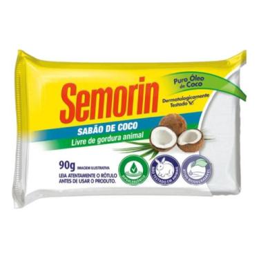 Imagem de Kit Semorin Sabão De Coco 1un 90gr