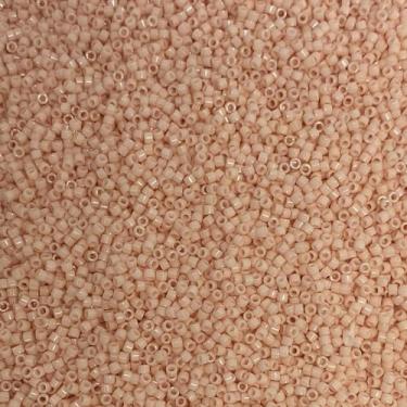 Imagem de Miyuki Delica 11/0 contas de semente - contas de vidro a granel 5 gramas e tamanho 1,6 mm 1000 peças contas de semente de vidro Somon (DB206)