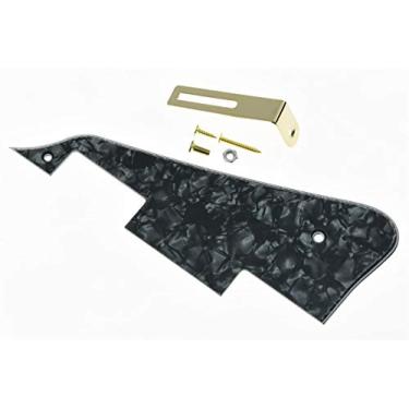 Imagem de Dopro Protetor de guitarra Black Pearl LP com suporte dourado para Epiphone Les Paul