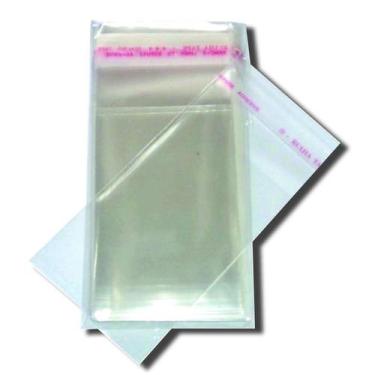 Imagem de Saco Adesivado Plástico Transparente C/ Aba 5x5 C/200 Un - Sonar