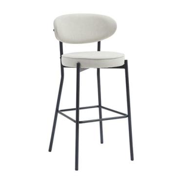 Imagem de Banqueta para Sala de Jantar Eva Tecido - Rivatti