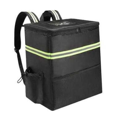 Imagem de DimyFew Mochila térmica para entrega de alimentos, bolsa térmica, mochila isolada para viagens ao ar livre
