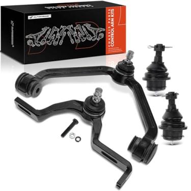 Imagem de A-Premium Conjunto Premium De 4, Braço Controle Dianteiro Superior E Junta Esférica Inferior, Compatível Com Ford Explorer 95-01, Sport 01-03, Ranger 98-01, Mazda B2500 99, B3000 B4000 Mercury Mount