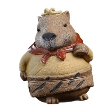 Imagem de IEUDNS Decoração para cerimônia do chá de roxa, enfeite de mesa, animal adorável, pequeno, para casa, escritório, armário, mesa, escritórios, Wukong