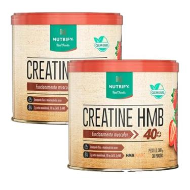 Imagem de Kit 2X: Creatine HMB Morango Nutrify 300g