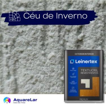 Imagem de RÚSTICO (GRAFIATO) TEXTUCRIL LEINERTEX 23Kg, CÉU DE INVERNO