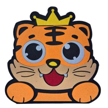 Imagem de Maleta Tigre Educativa Sensorial - ToyKing TKAB7434