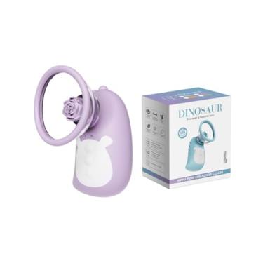 Imagem de Sugador Clitoriano com Estimulador Vai e Vem: 7 Modos - Dinosaur (Lilas)
