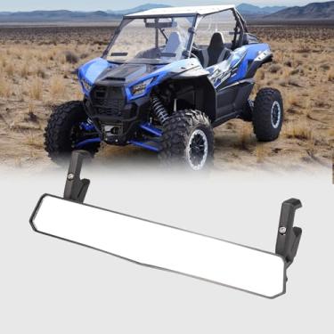 Imagem de HAKA TOUGH Espelho retrovisor para Kawasaki Teryx KRX 1000 acessórios 2020-2024, espelho retrovisor interior grande angular para Kawasaki Teryx KRX KRX4 1000 acessórios 20-24, substitui OEM