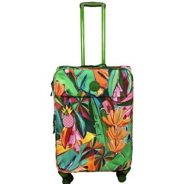 Imagem de Mala Me Leva Folhagem De Banana M Farm 60x40x27 cm