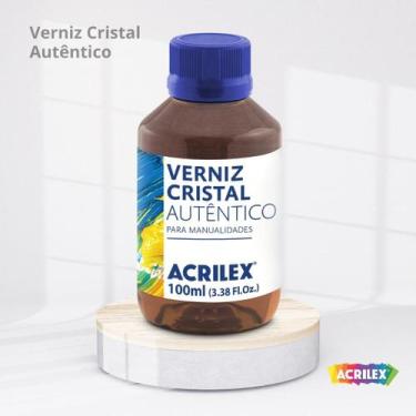 Imagem de Verniz cristal pet/100ml sem cor - ACRILEX