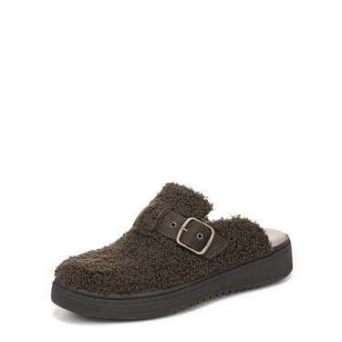 Imagem de LifeStride Tamanco feminino Vibe-Cozy, Verde militar/verde-oliva queimada, 9 Wide