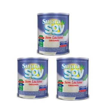 Imagem de Sem Lactose Original, Proteína Vegetal, 300g, Kit com 3 Unidades