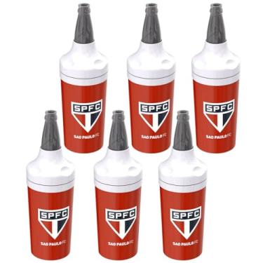 Imagem de 6 Porta Garrafas de 600ml Mantém Cerveja Gelada Licenciado Oficial Tricolor Paulista