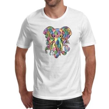 Imagem de Camiseta Unissex Ahyuasca elefante hindu - Alearts, GG