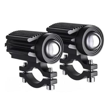 Imagem de Faróis de Neblina LED para Moto | 10000 Lúmens | 2 Modos | IP67 à Prova d'Água | Instalação Universal