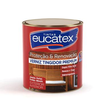Imagem de Verniz Tingidor Imbuia Brilhante Eucatex 900ml