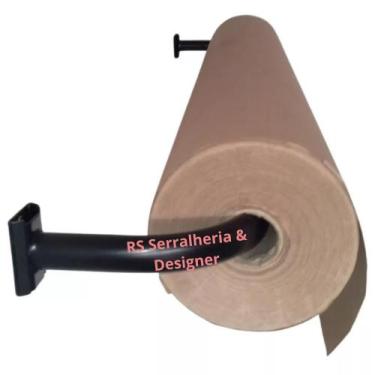 Imagem de Suporte De Parede Para Rolo / Bobina Papel Kraft - RS