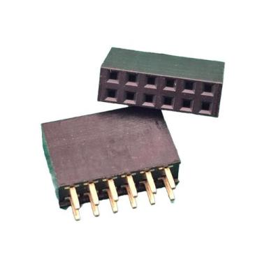 Imagem de 300x Barra de Pinos 2x6 Pci 180 Mci Femea - Conector