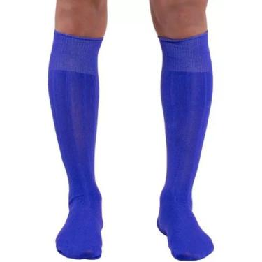 Imagem de Meiao de Futebol Winner Barcelona - Tam 37 Ao 43, Azul