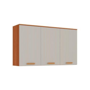 Imagem de Armário Aéreo Itatiaia Itafriz 120cm Em Madeira Cinamomo Fendi