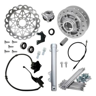 Imagem de Kit Freio A Disco Titan Fan 125 2000 A 2013 Discão Scud