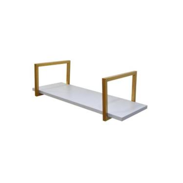 Imagem de Nicho Simples Metalon 110x20 Dourado Metalico 01 - VR DESIGNER, Cinza 