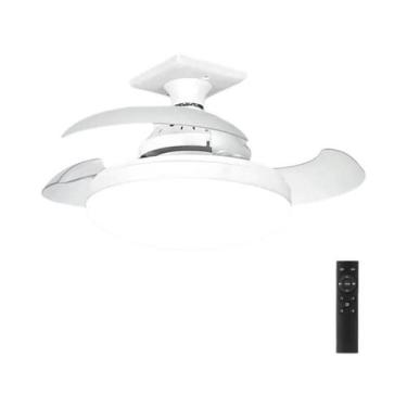 Imagem de Luz De Ventilador De Teto LED Regulável E27 Com Controle Remoto E Cont