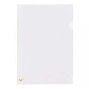 Imagem de Pasta em L A4 Cristal 042PP/CR pacote c/ 10 unidades Dac