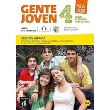 Imagem de Gente Joven 4 - N/E - Ed.Hibrida Libro Del Alumno