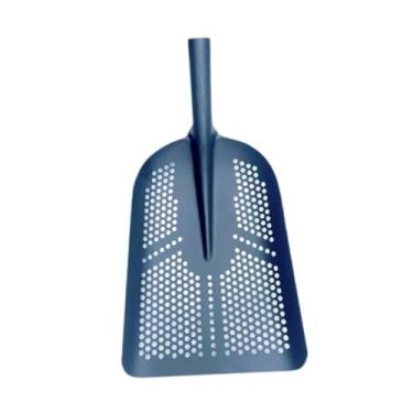 Imagem de Ｂｅｓｇａ Cabeça de pá de peneira, cabeça de peneira de areia, de pá de galinheiro, ferramenta de limpeza de esgoto para limpeza
