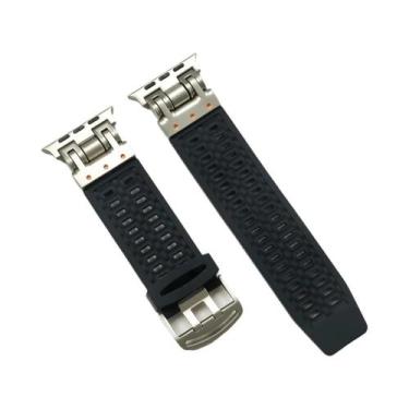 Imagem de Pulseira De Silicone Macia Para Apple Watch Ultra 2 49mm 45mm 44mm 42m