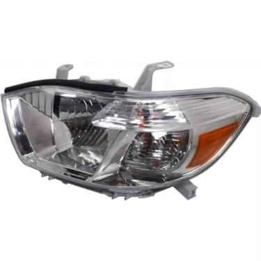 Imagem de Lâmpada esquerda direita LED luz diurna frontal LED conjunto de farol lâmpada de canto ampla compatível com Highlander 2011 81150-0e110 (direita)