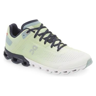 Imagem de ON Tênis feminino de corrida Cloudflow Textile sintético, Prado/branco, 10