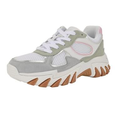 Imagem de Guess Tênis feminino Norina, Cinza claro Multi 051, 35