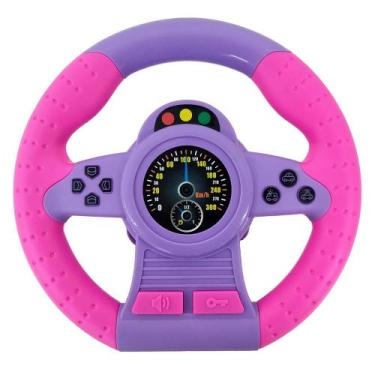 Imagem de Brinquedo Volante Giro 360 Com Ventosa, Som e Música Dm Toys DMT6788, 
