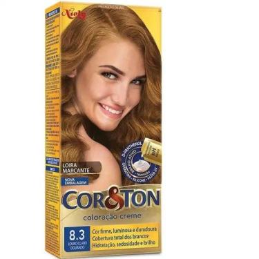 Imagem de Coloração Coreton 83 Loiro Claro Dourado - Niely Gold