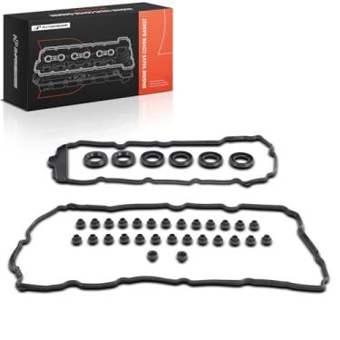 Imagem de A-Premium Conjunto de juntas da tampa da válvula do motor compatível com Chevrolet Equinox, Traverse Limited, Impala Limited, Camaro, Colorado, Caprice & GMC Terrain, Canyon, Acadia & Buick Enclave